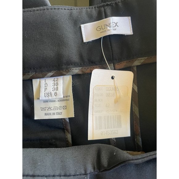 NWT Searle The Color Mustard White Cashmere Sweater Size S - Picture 10 of 10